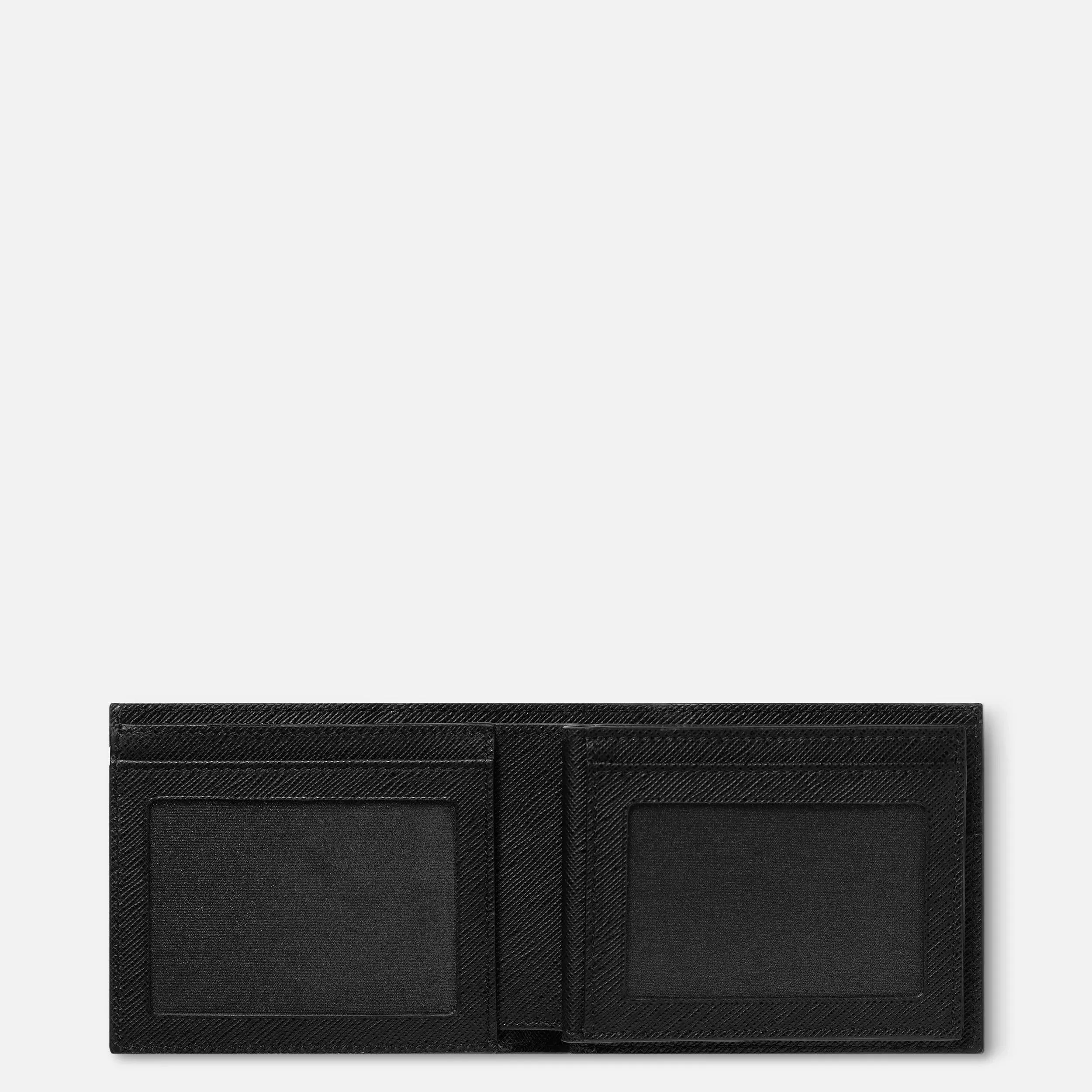 Montblanc wallet with 6 compartments and 2 transparent pockets Montblanc Sartorial Black 130318