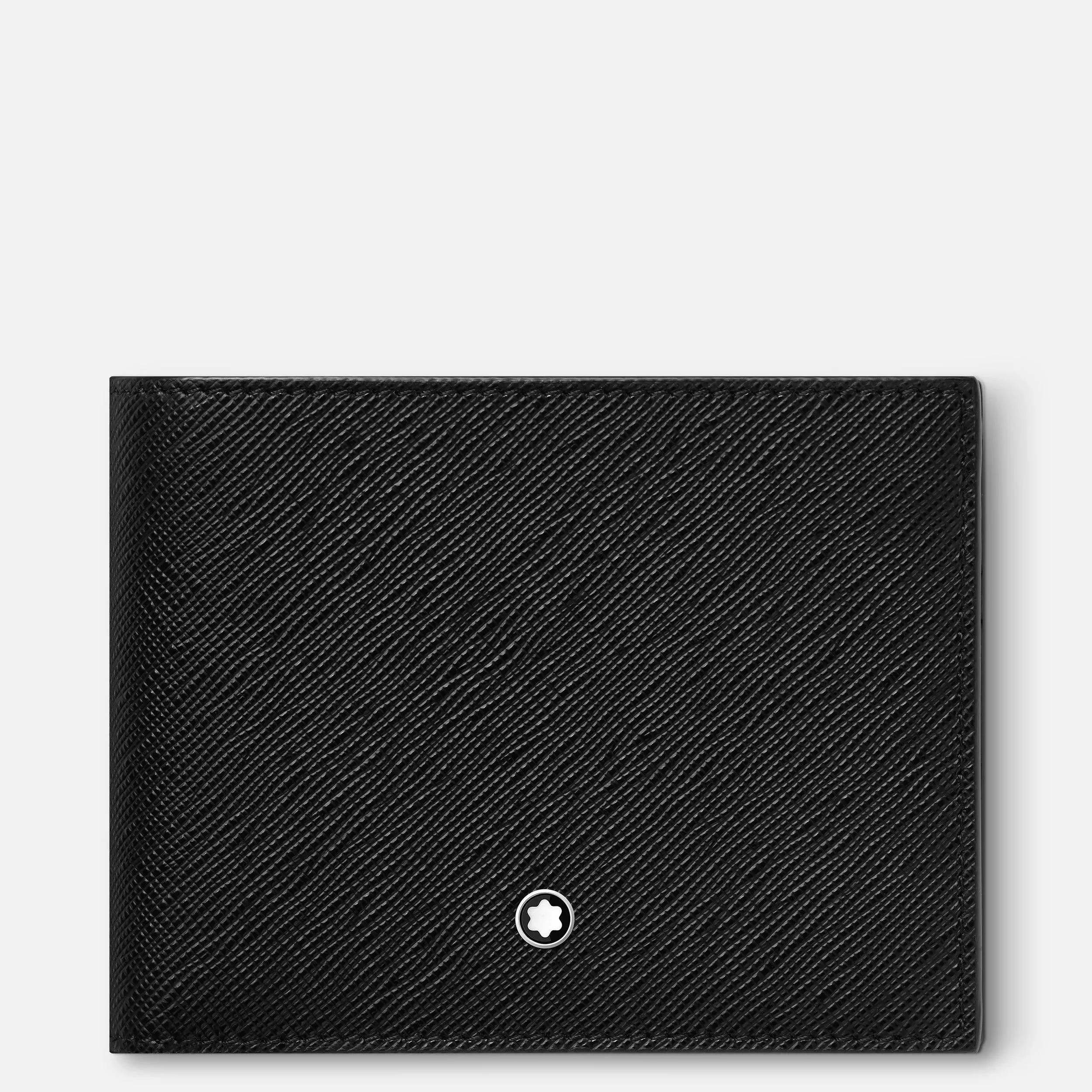 Montblanc wallet with 6 compartments and 2 transparent pockets Montblanc Sartorial Black 130318
