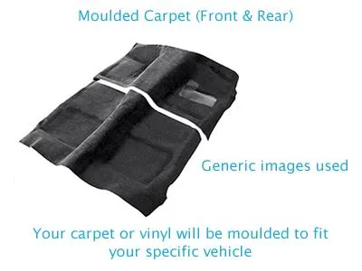 Moulded carpet or vinyl for Datsun, Sunny, (1979 - 1983), SEDAN