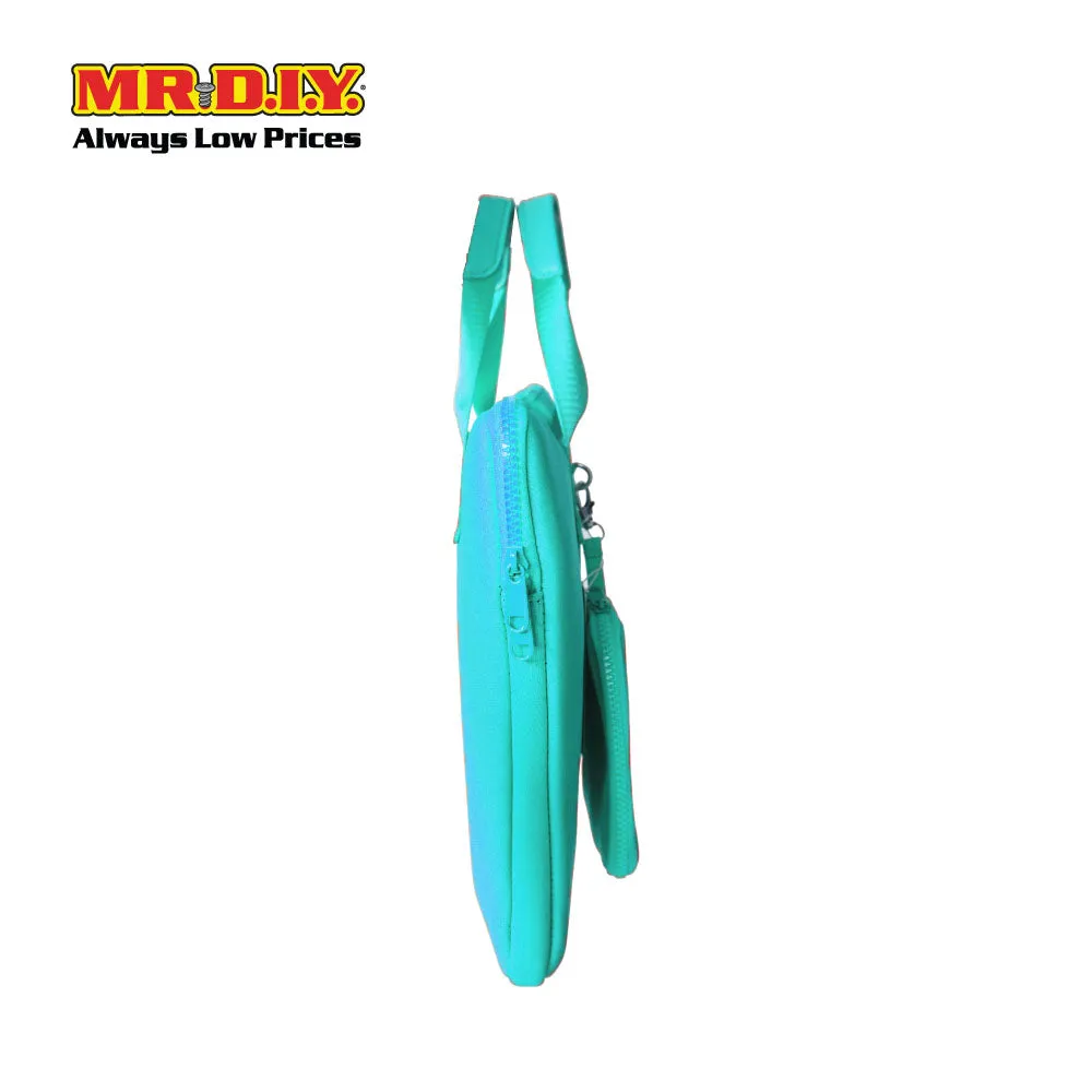 (MR.DIY) Plain Briefcase Office Laptop bag  - LIGHT GREEN - Color Series