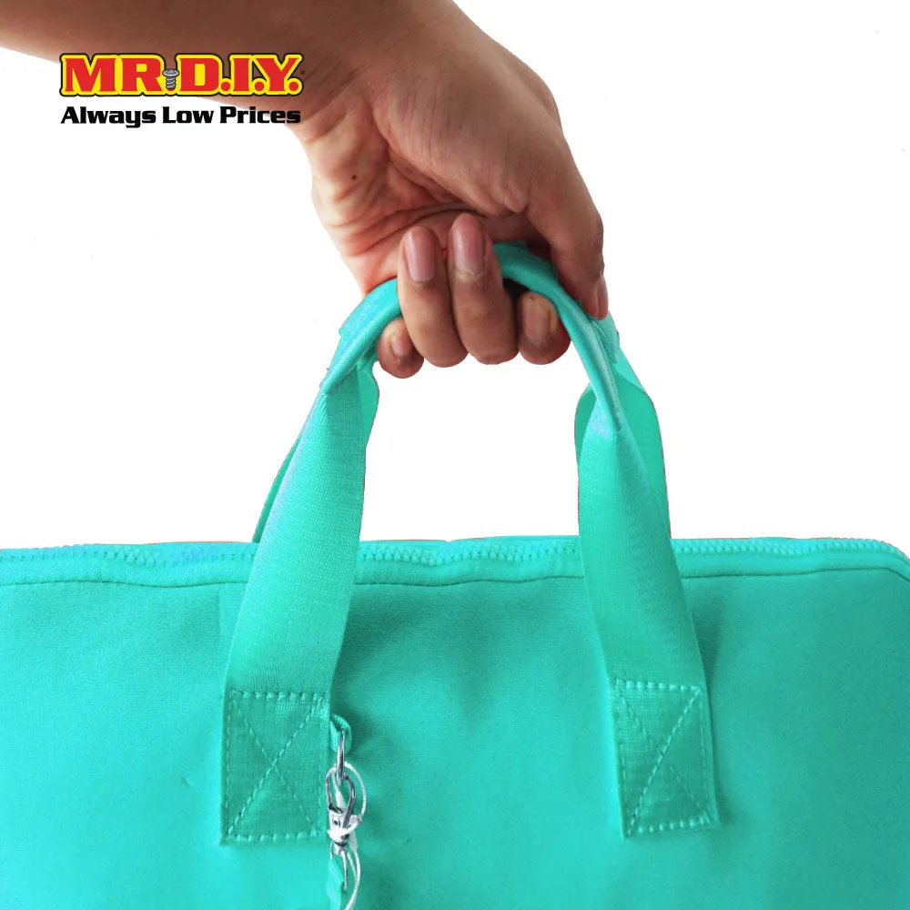 (MR.DIY) Plain Briefcase Office Laptop bag  - LIGHT GREEN - Color Series