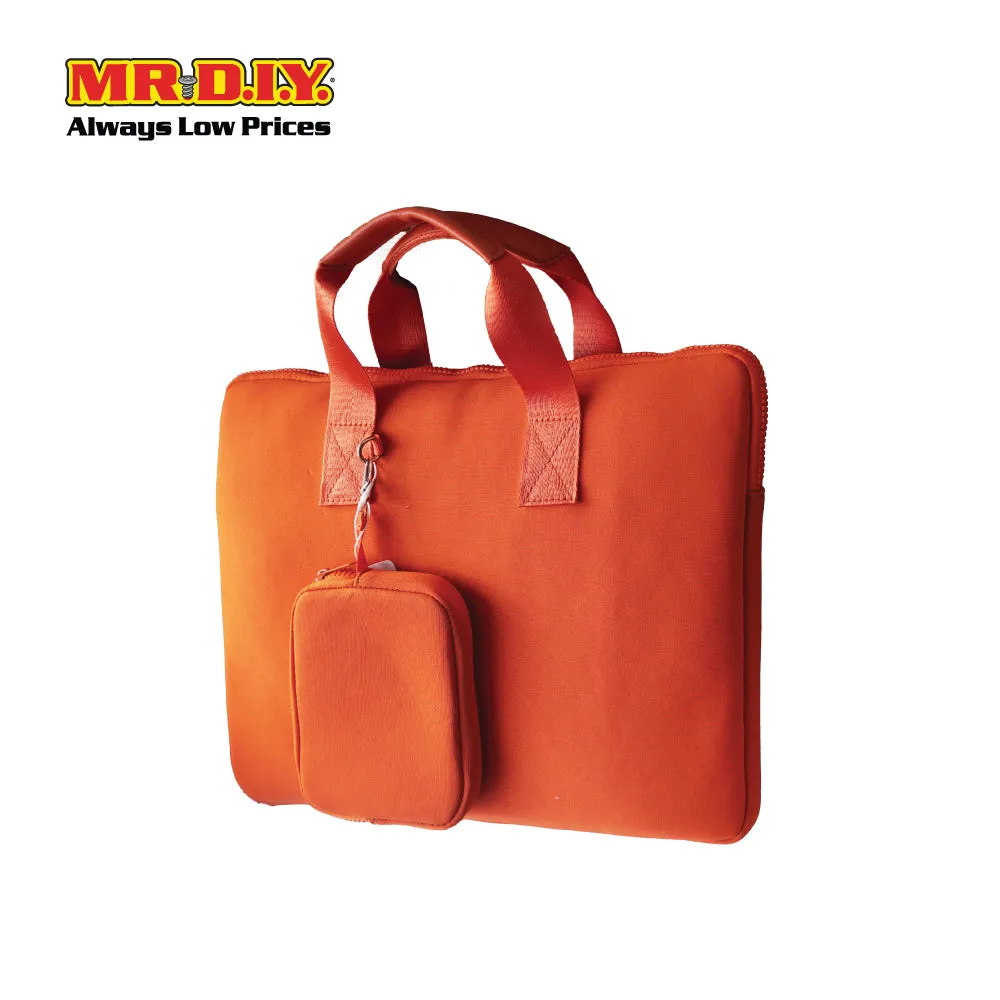 (MR.DIY) Plain Briefcase Office Laptop bag  - ORANGE - Color Series