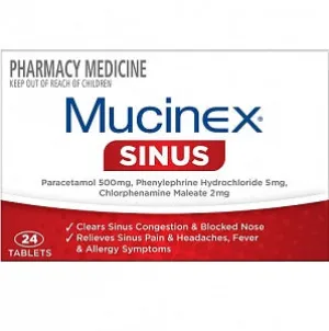 MUCINEX Sinus Tablets 24s
