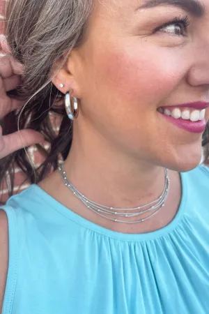 Multi-Layer Ball Chain Necklace
