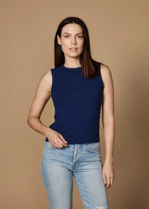 Muscle Tank || Vintage Navy
