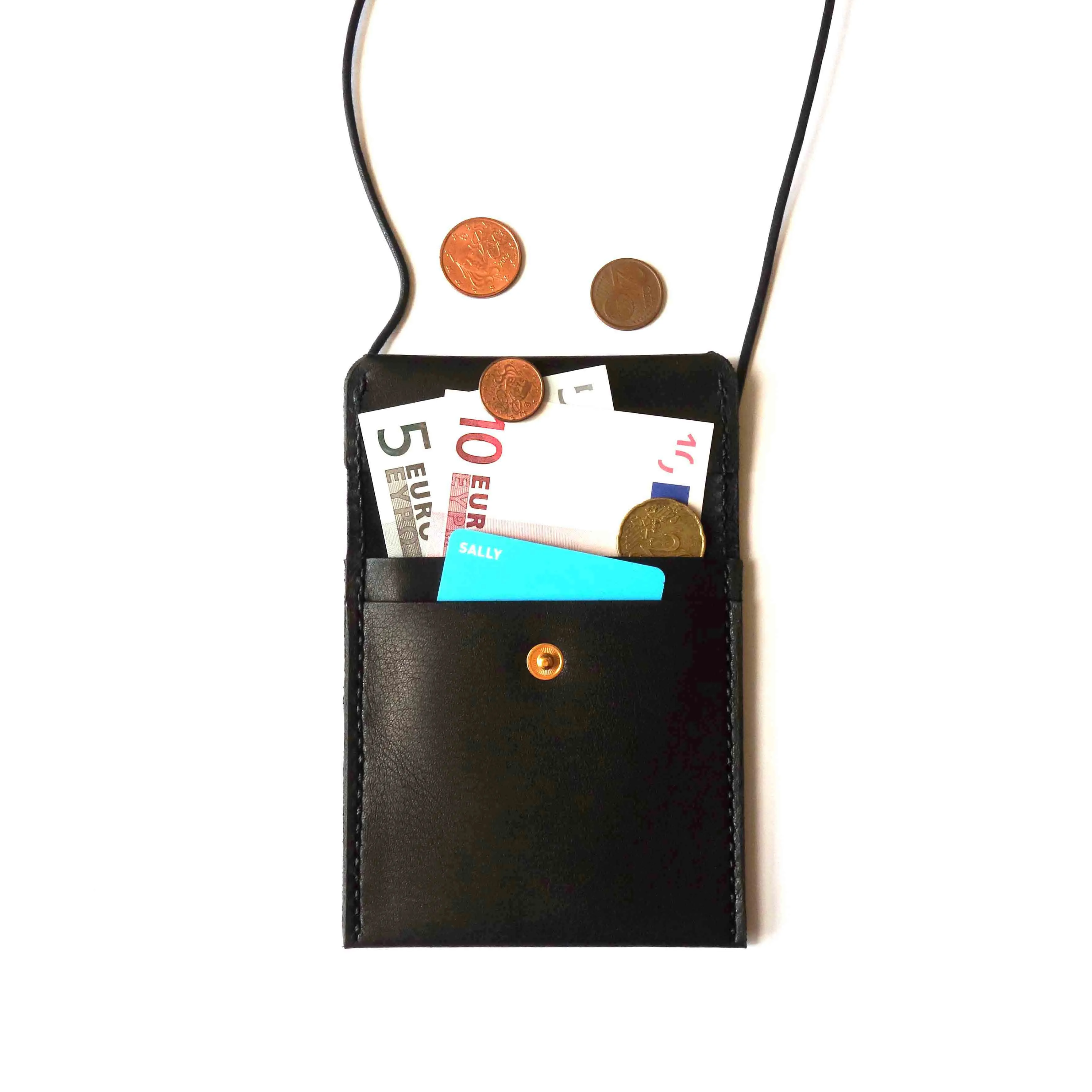 Neck Pouch Black