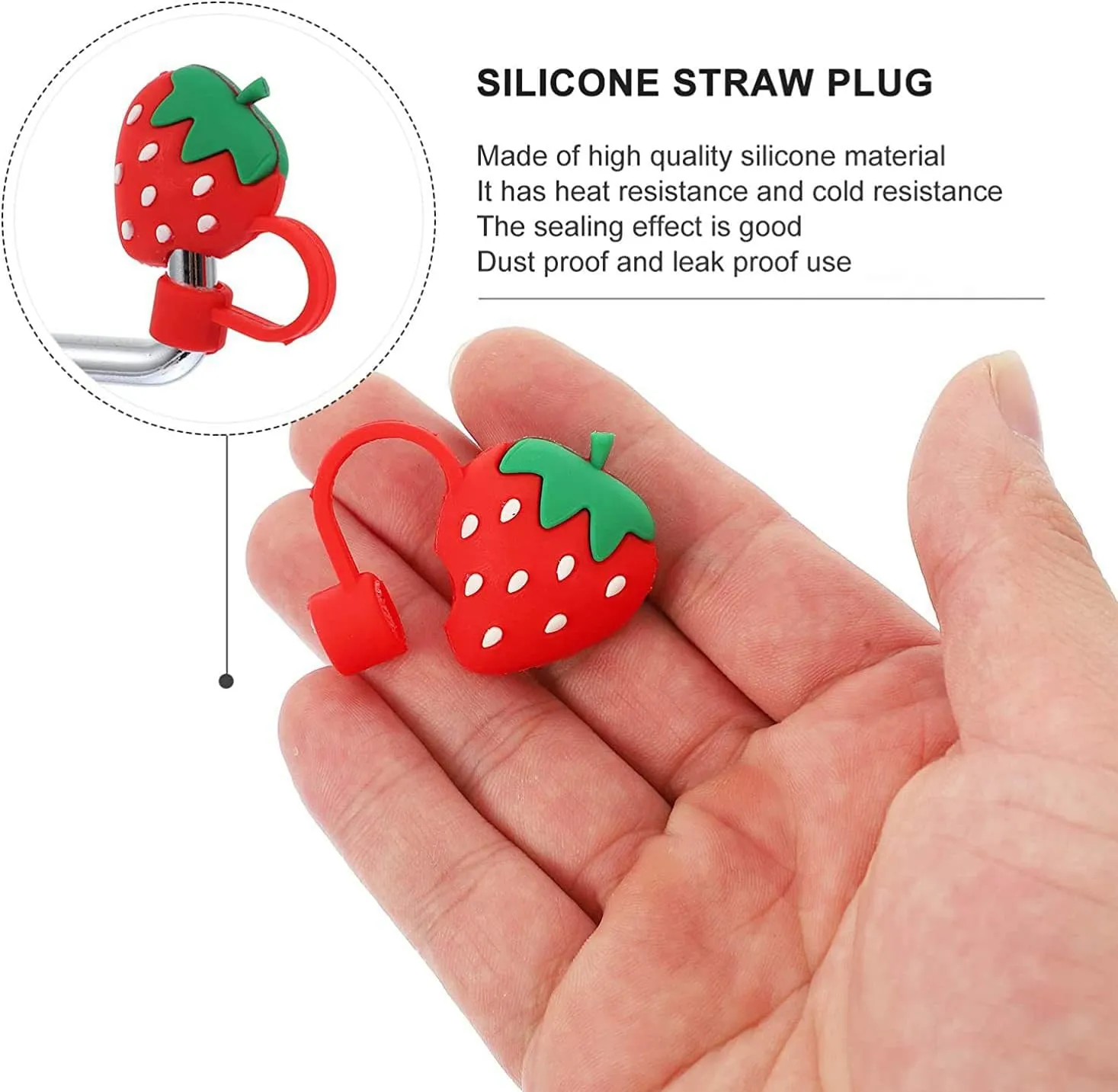 NEW 6Pcs Straw Tips Cover Straw Covers Cap for Stanley Cup Cloud Shape Straw Protecto Reusable Drinking Straw Lids for Straw Tips Bottle Accessories