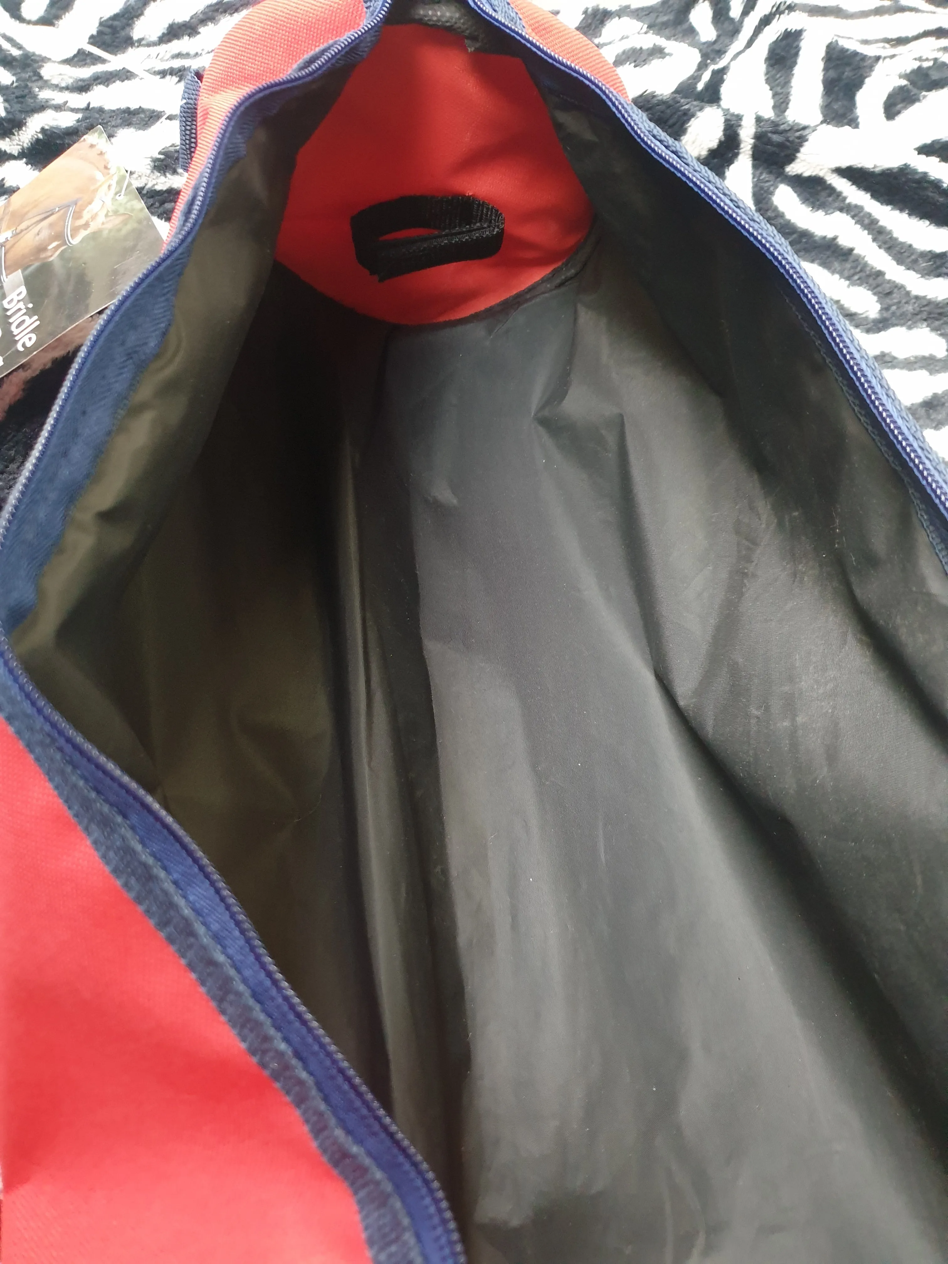NEW rhinegold bridle bag, red, one size  ■