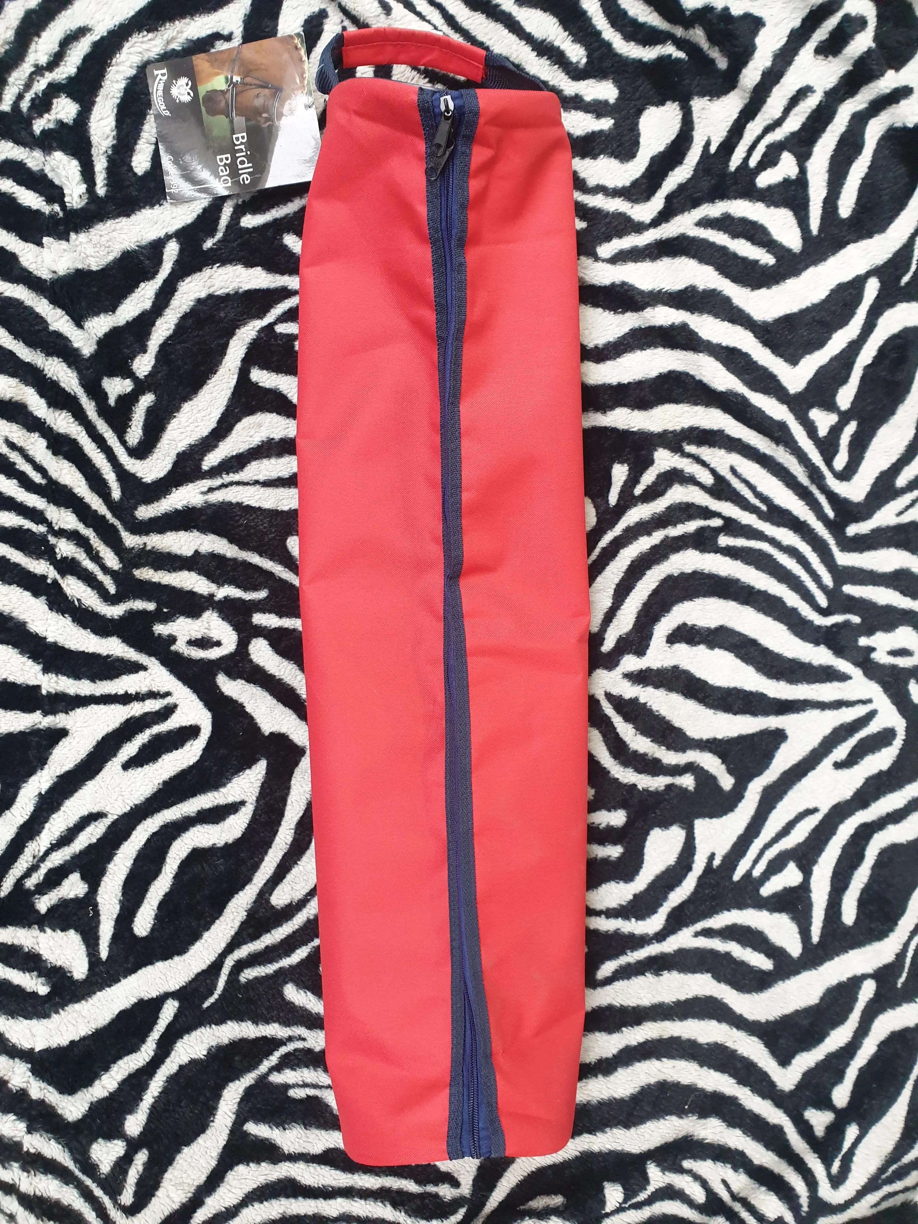 NEW rhinegold bridle bag, red, one size  ■