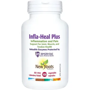 New Roots Infla-Heal Plus 90 Veg Capsules