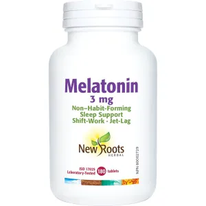 New Roots Melatonin 3 mg 180 Tablets