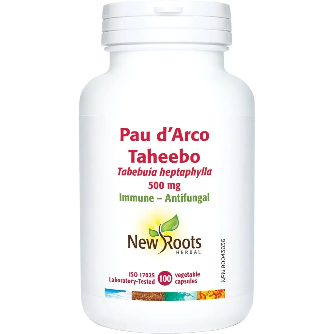 New Roots Pau d’Arco Taheebo 100 Capsules