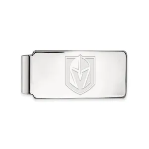 NHL Licensed Las Vegas Golden Knights Sterling Silver Money Clip