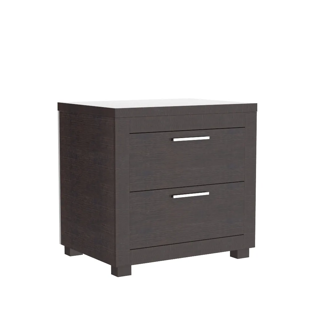 Night table storage organizer for home decor, wood barn