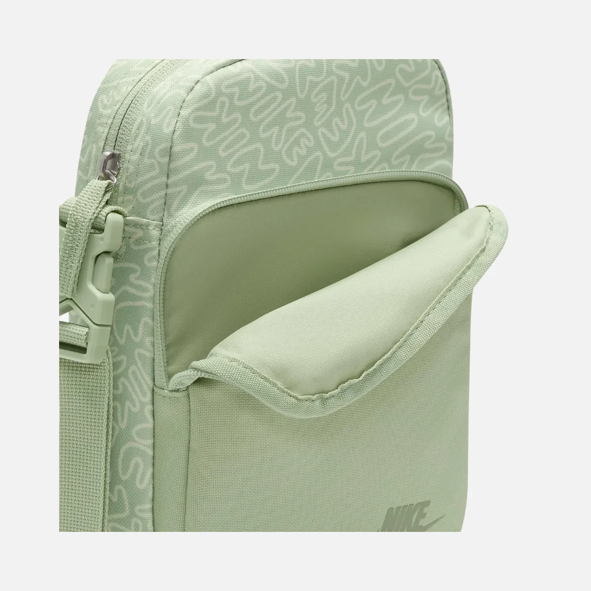 Nike Heritage Cross-Body Bag (4L) - Honeydew/Honeydew/Oil Green