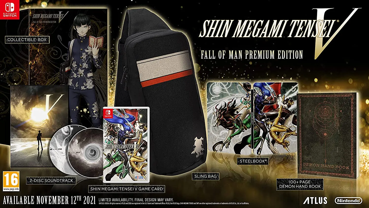 Nintendo Switch Shin Megami Tensei V Fall of Man Premium Edition