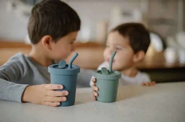 noüka Straw Cup 6oz (Lily Blue)