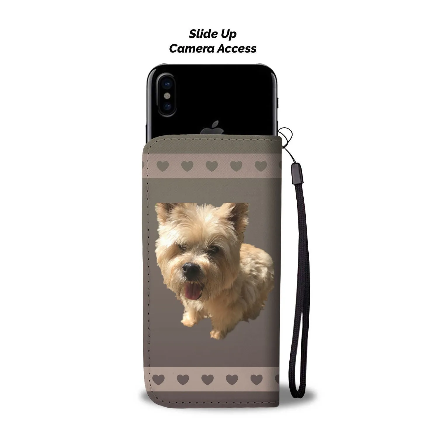 Norwich Terrier Phone Case Wallet