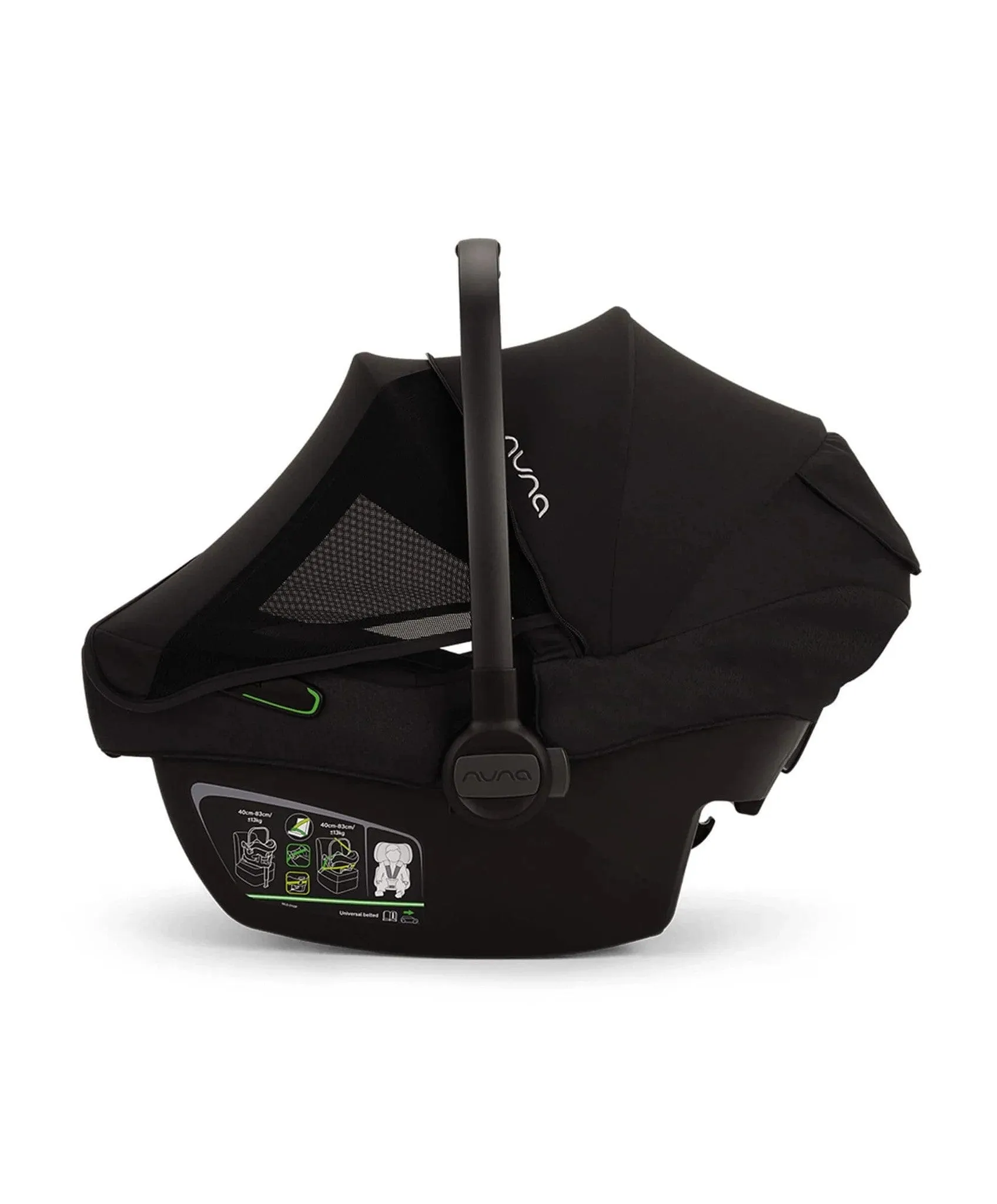 Nuna PIPA Next Infant Carrier Caviar/Chocolate