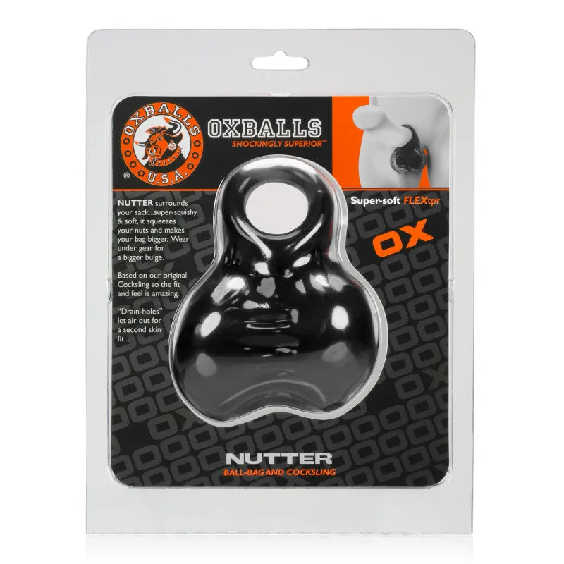 Nutter Sack Ball- Bag and  Sling - Black
