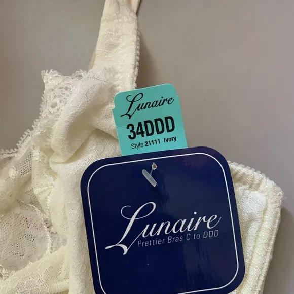NWT Lunaire underwire Bra 34DDD