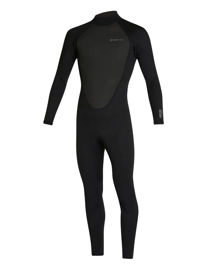 O'Neill Factor Back Zip Steamer 3/2mm - Black/Black