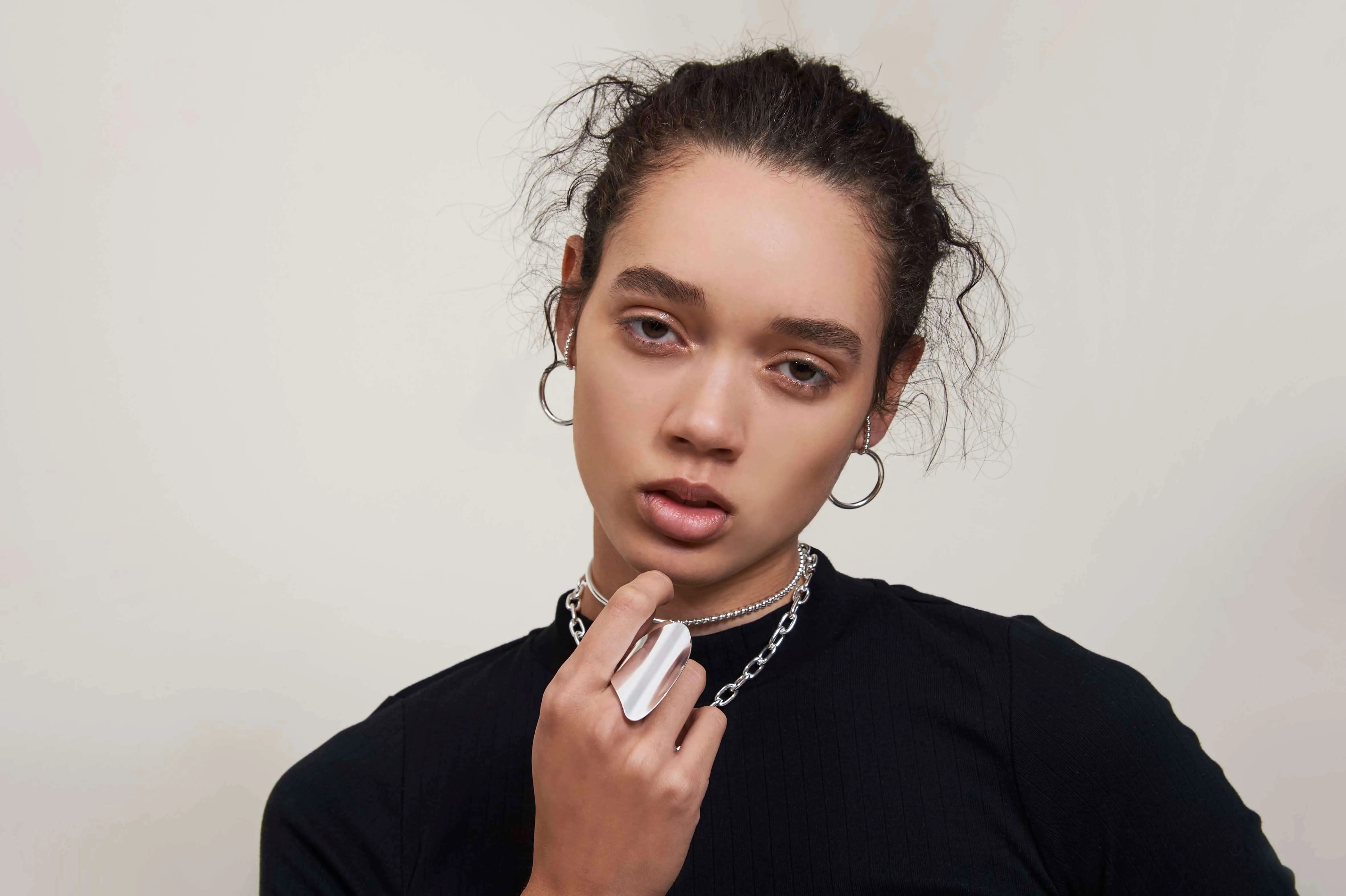 Ophidia Collar in Silver