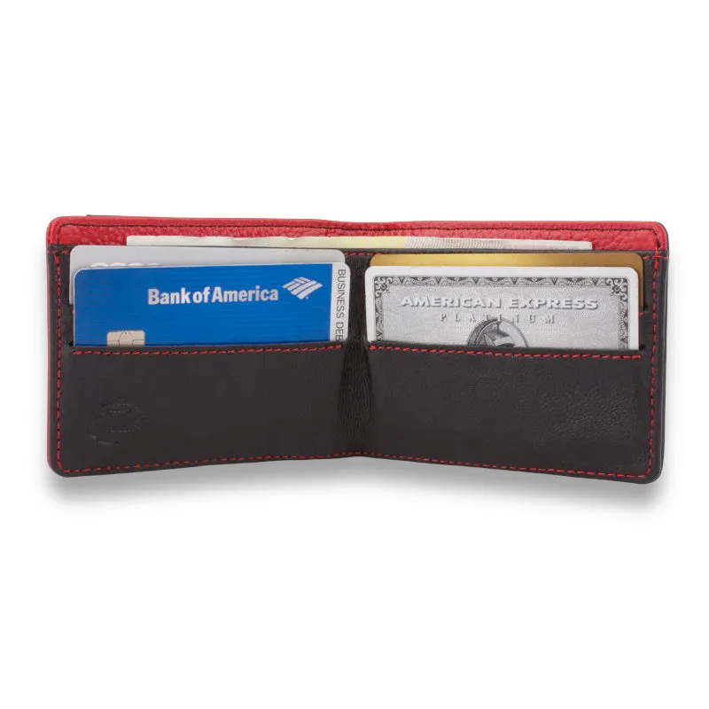Orchill Mikros Wallet Black/Red Pebble