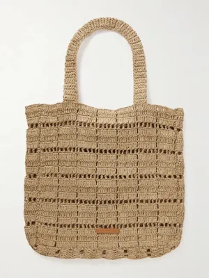 Orion Crochet Raffia Bag