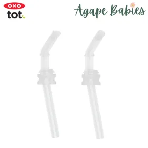 Oxo Tot Grow 2 PC Replacement Straw Set - 6 OZ