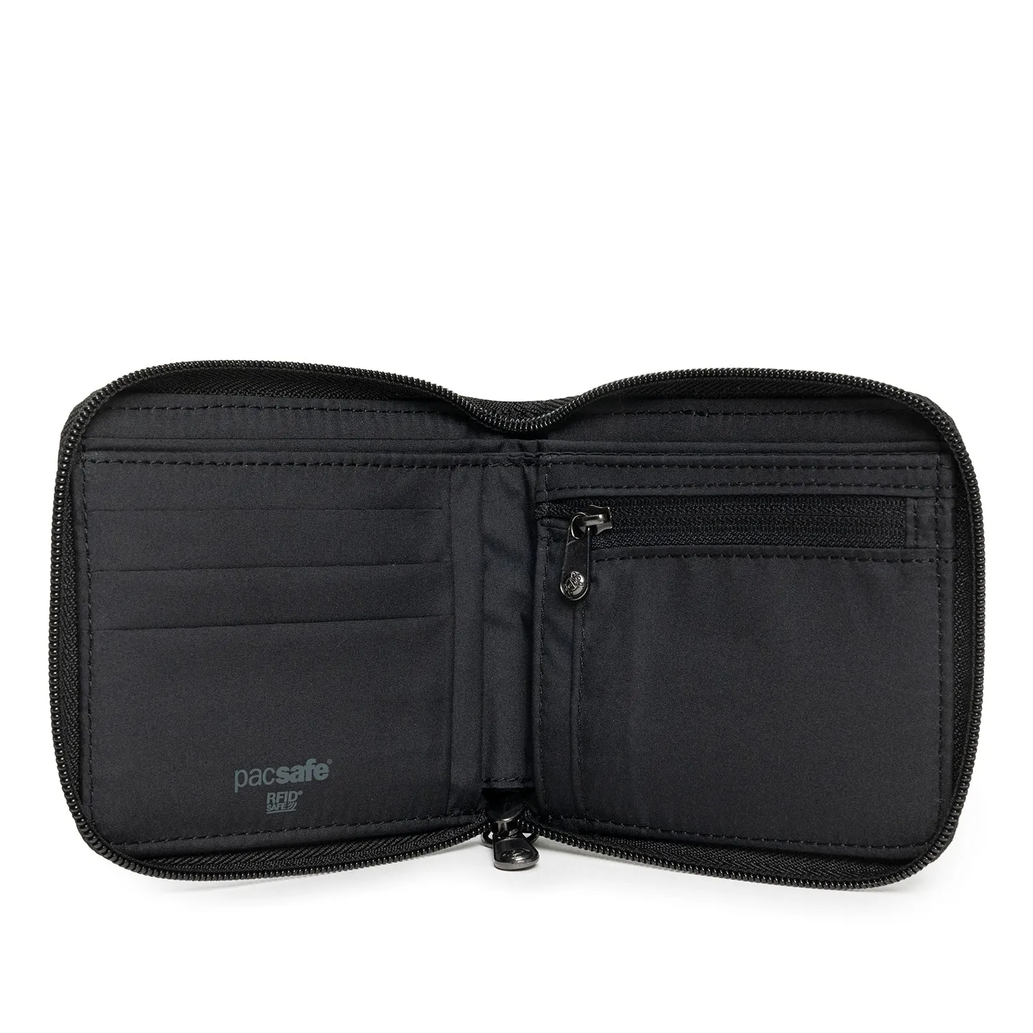 Pacsafe® RFIDsafe RFID blocking zip around wallet