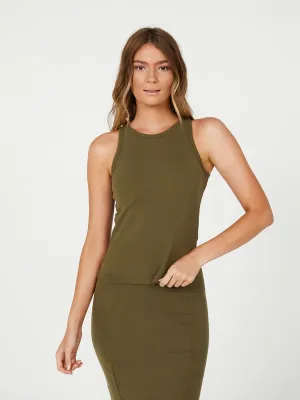 Paige Tank Burnt Olive