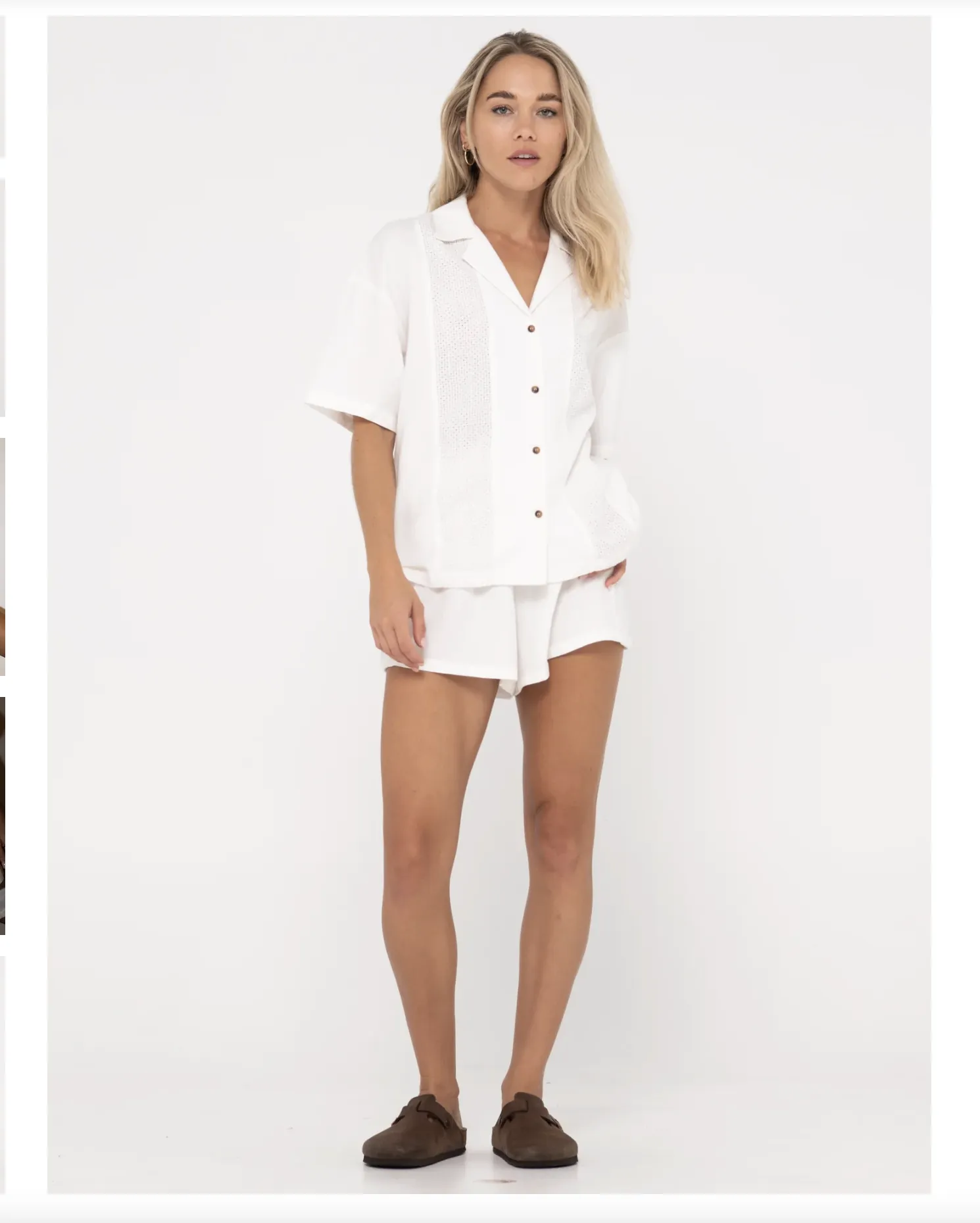 PALM SPRINGS CAPRI PANELLED OVERSHIRT
