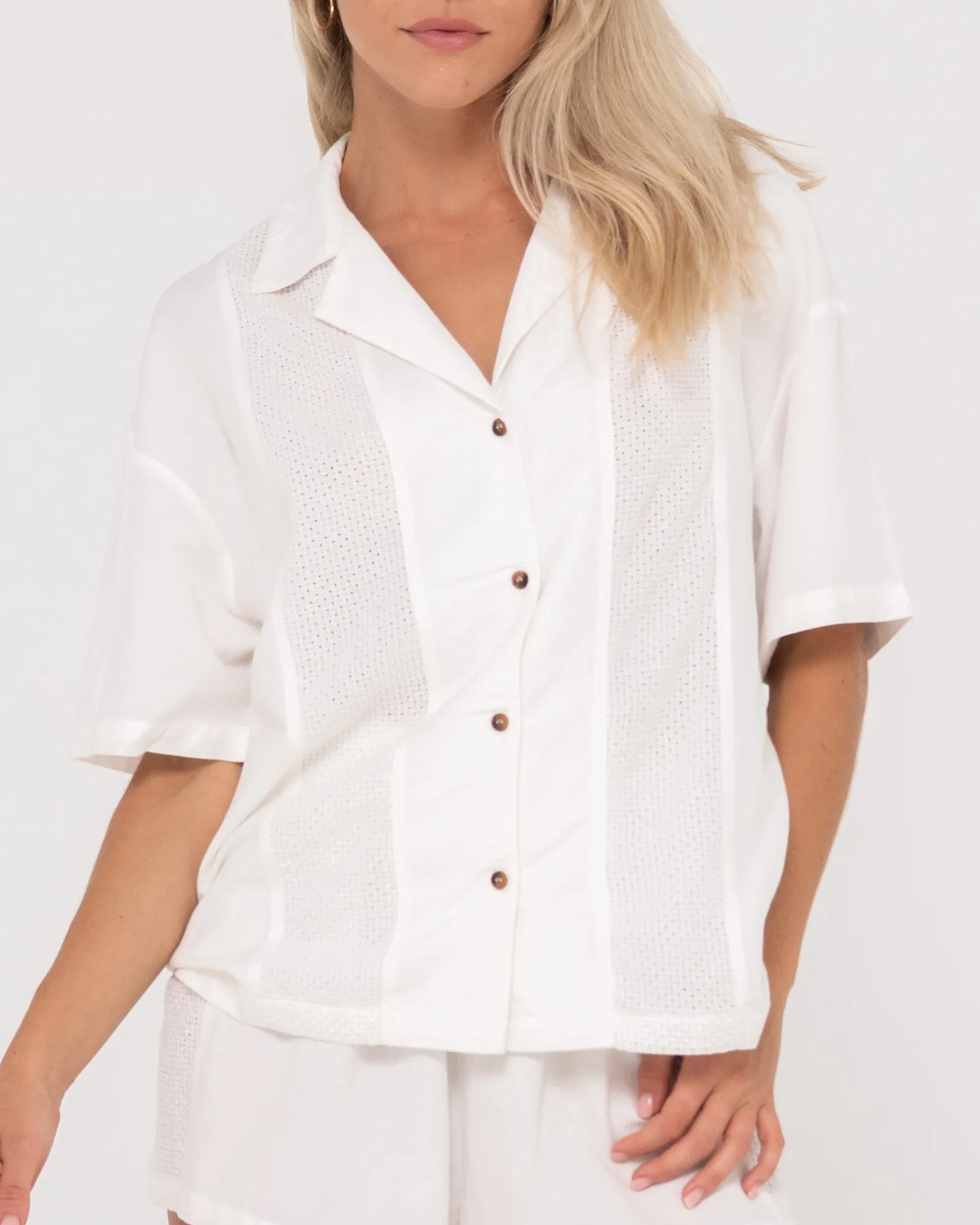 Palm Springs Panelled Capri Overshirt