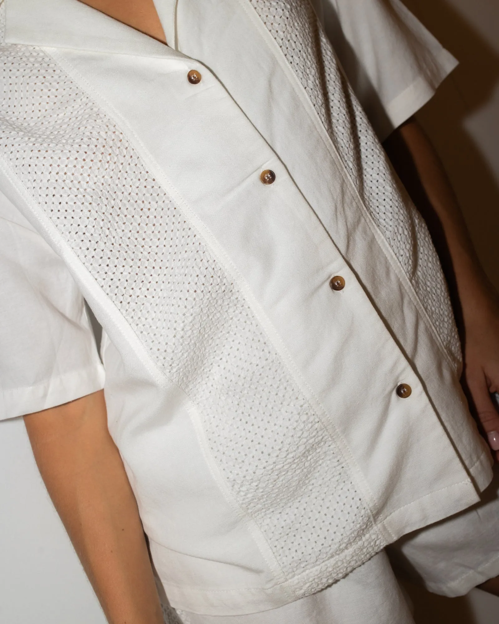 Palm Springs Panelled Capri Overshirt