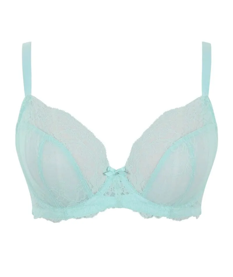 Panache Ana Underwired Plunge Bra - Mint Green