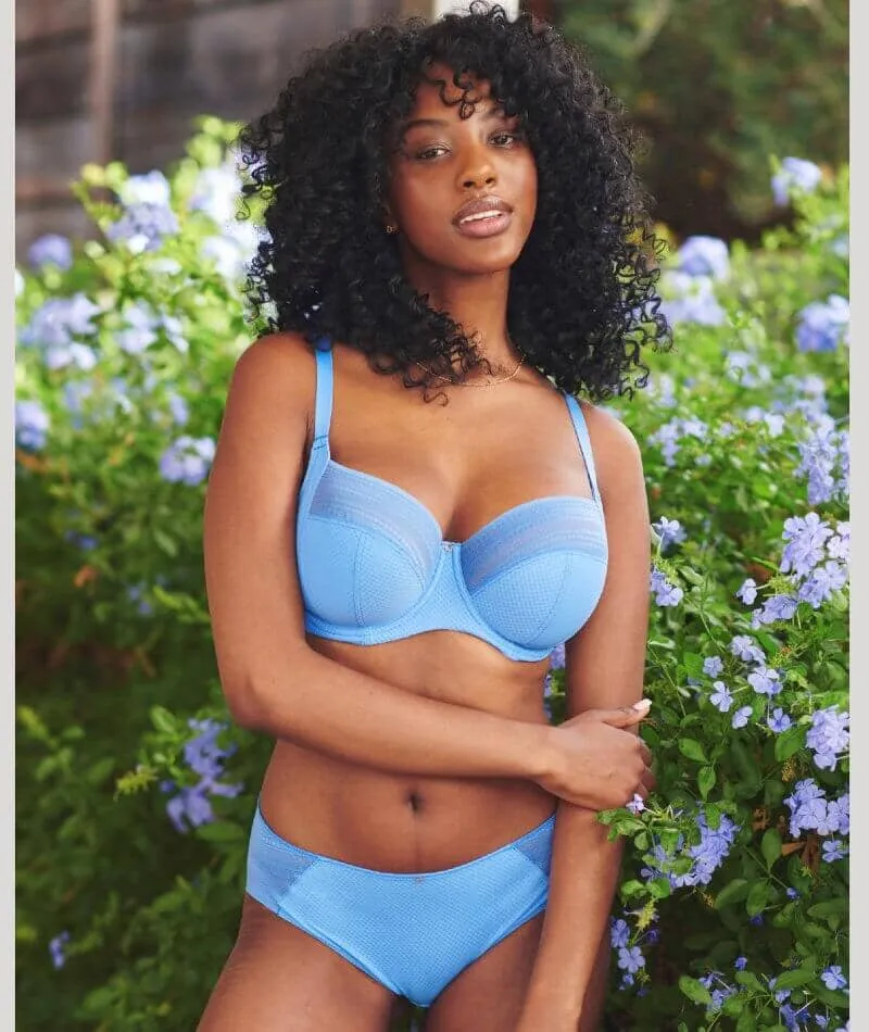 Panache Serene Full Cup Underwire Bra - Cornflower