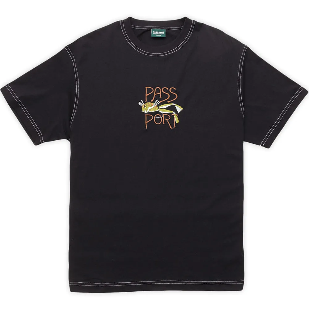 Pass~Port Frog Lure Organic Cotton Tee Black