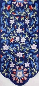 PC-121 - Floral Medallion clutch