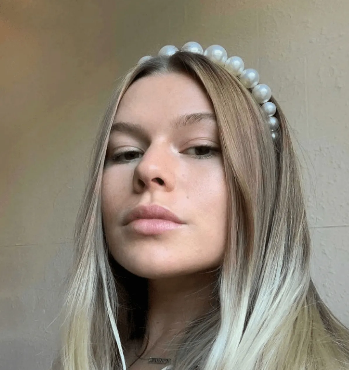Pearl Crown Headband