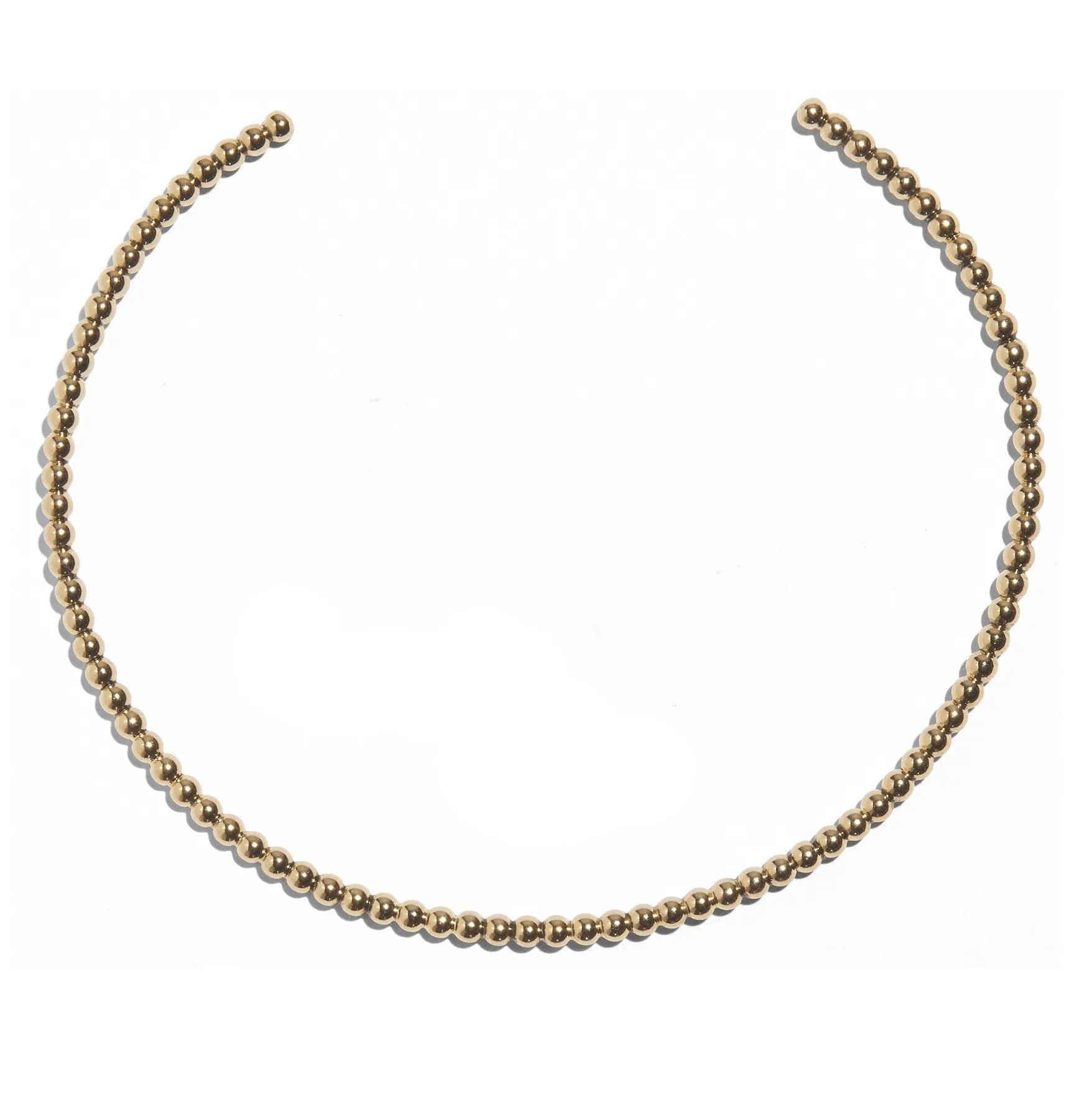 Pearled Collar in Gold