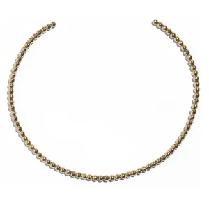 Pearled Collar in Gold