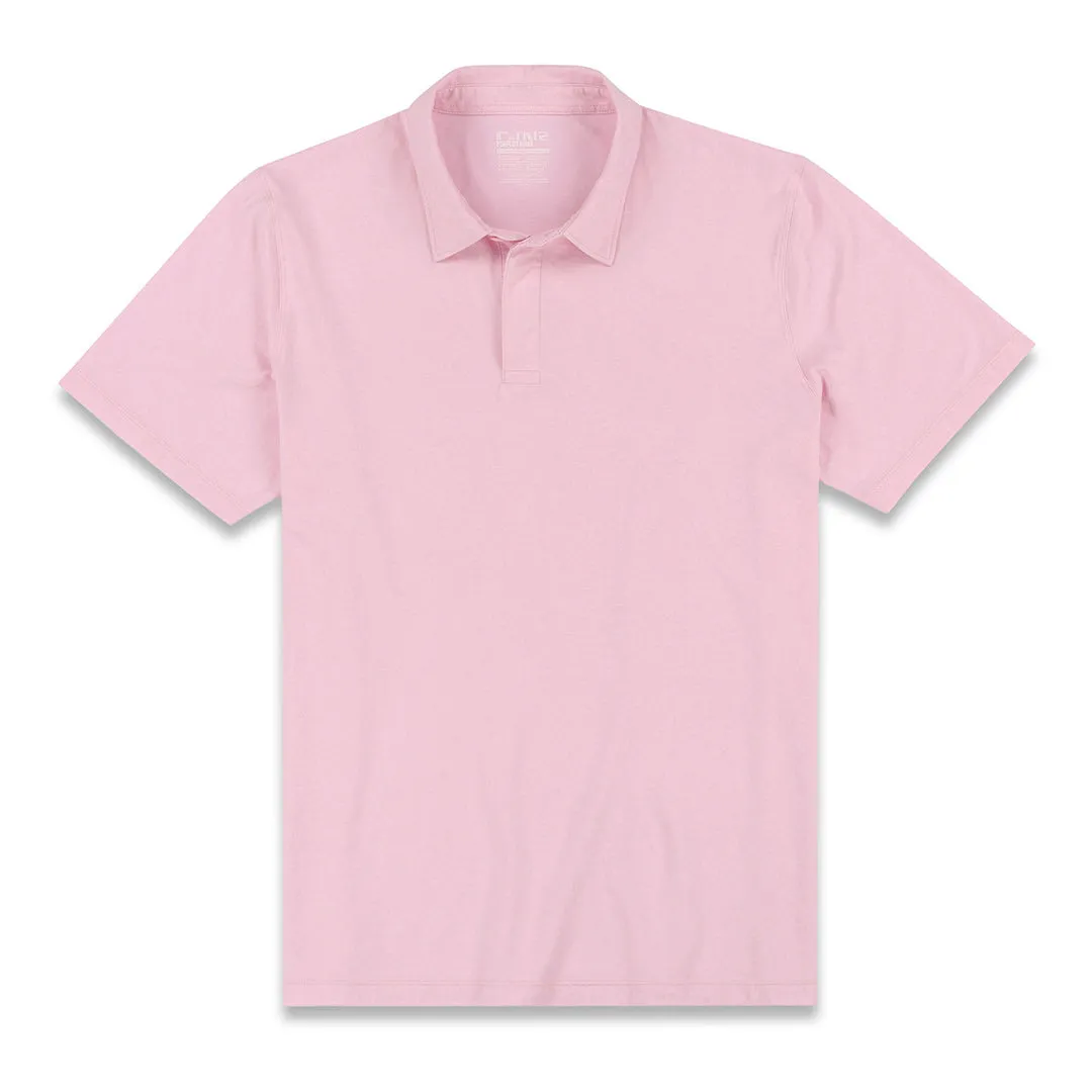 Perfect Pima Relaxed Polo Pino Pink