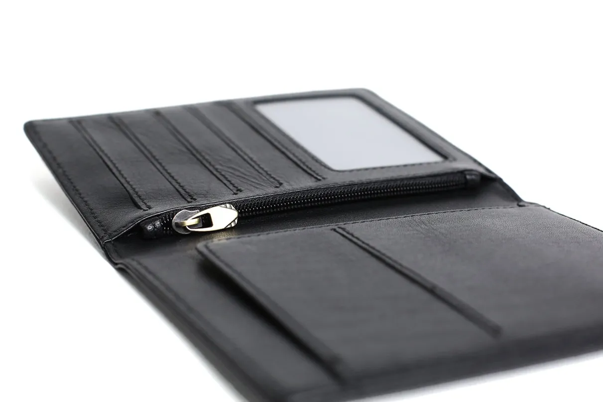 Personalized Initials Leather Passport Holder, Card Holder - Groomsmen Gifts
