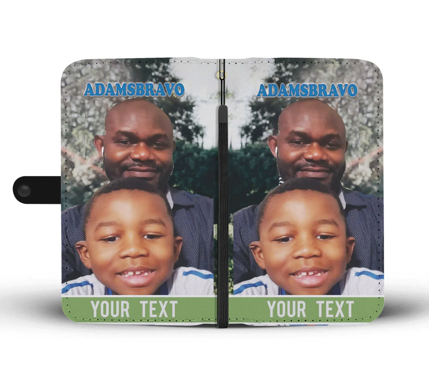 PERSONALIZED MEMORIES PHOTO WALLET PHONE CASES