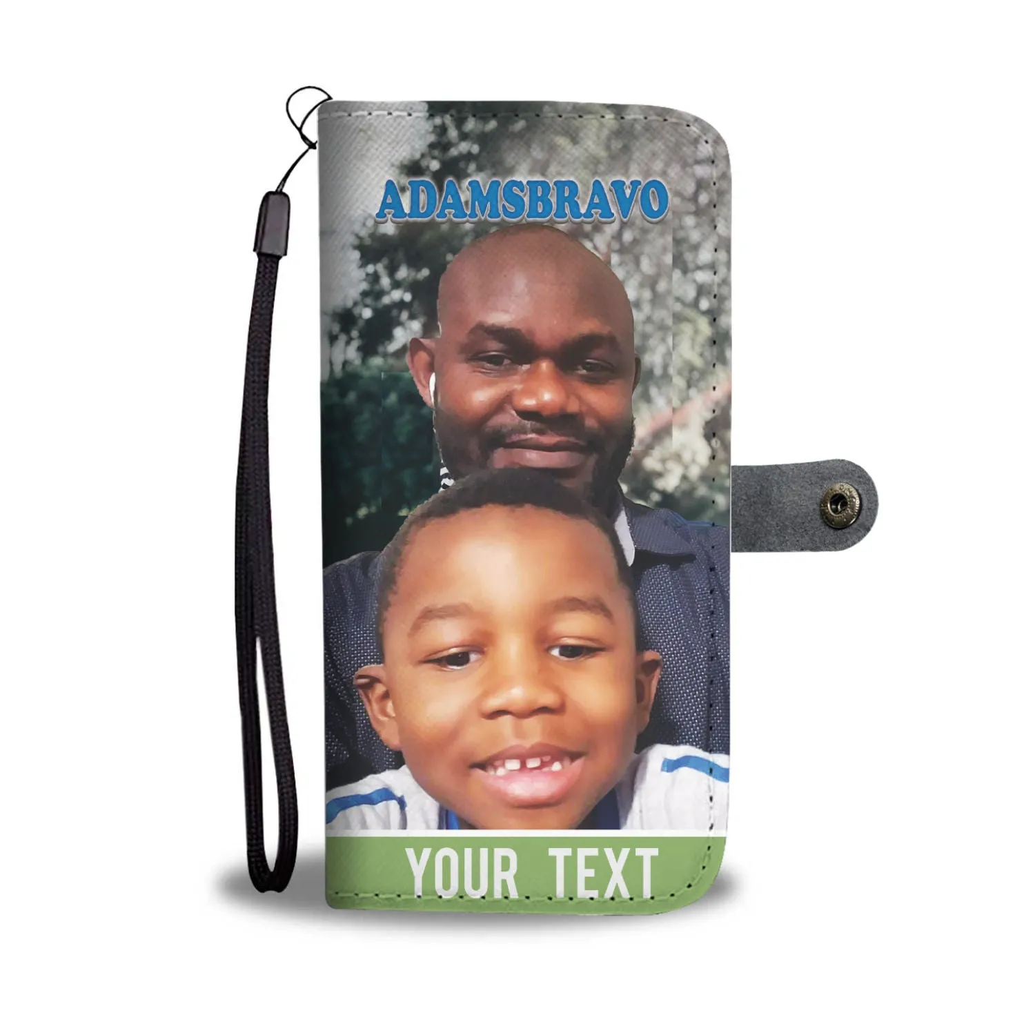 PERSONALIZED MEMORIES PHOTO WALLET PHONE CASES