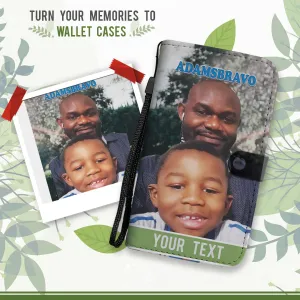 PERSONALIZED MEMORIES PHOTO WALLET PHONE CASES