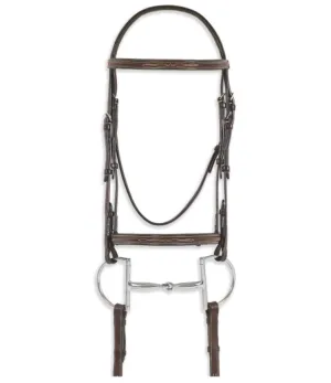 Pessoa PRO Fancy Stitched Raised Bridle