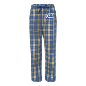 Phi Sigma Sigma Flannel Pants
