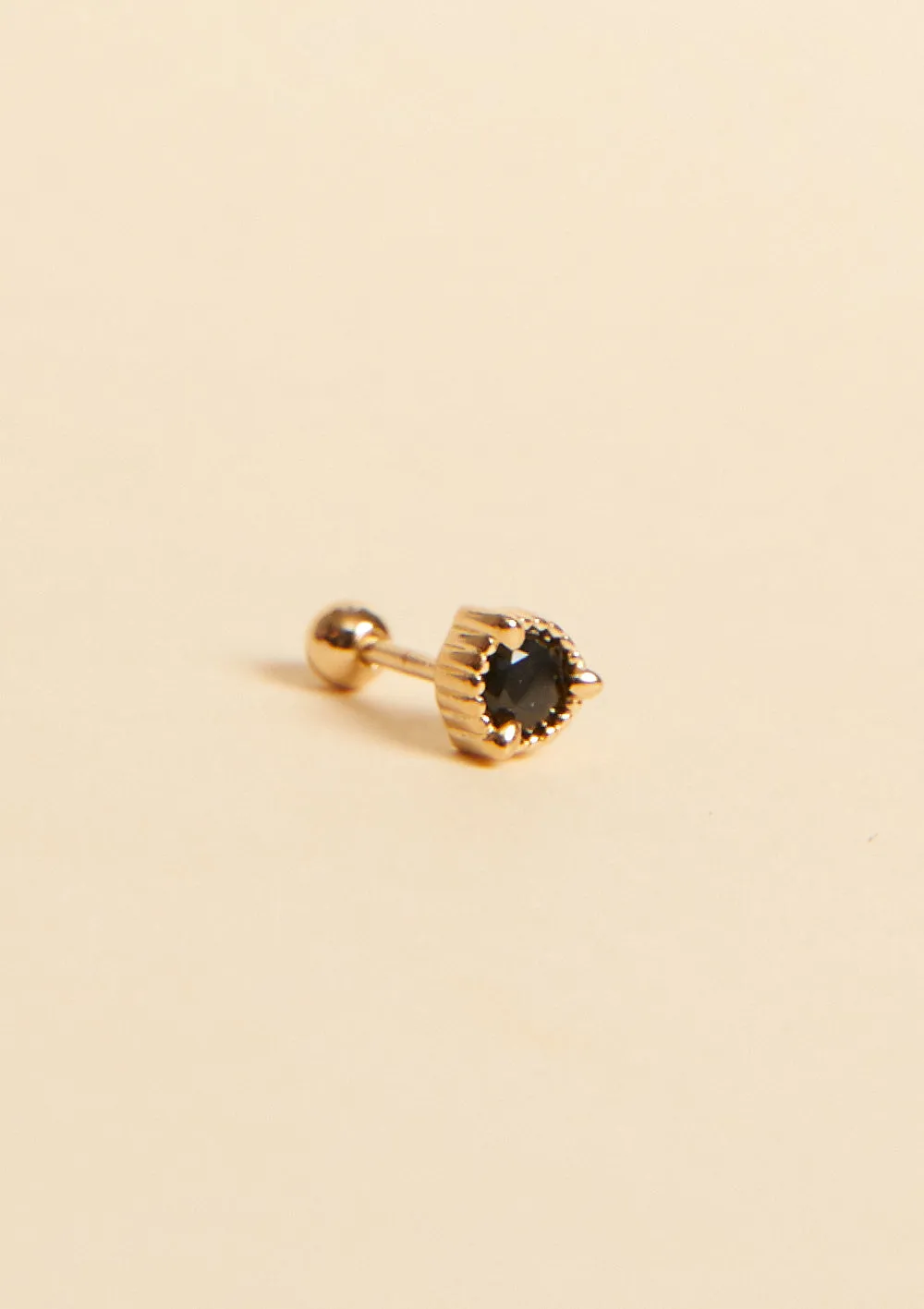 Piercing n°16 - Noir